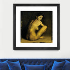 Laetitie Casta Nude by Daniel Stanford on GIANT ART - brown photo art