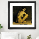 Laetitie Casta Nude by Daniel Stanford on GIANT ART - brown photo art