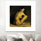 Laetitie Casta Nude by Daniel Stanford on GIANT ART - brown photo art