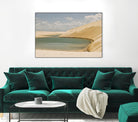 Light Blue Lagoa by Daniel Stanford on GIANT ART - beige landscape