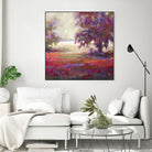 Au seuil de l’étonnement by Claude Tremblay on GIANT ART - brown trees