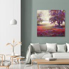 Au seuil de l’étonnement by Claude Tremblay on GIANT ART - red landscape flowers