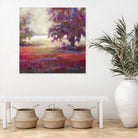 Au seuil de l’étonnement by Claude Tremblay on GIANT ART - red landscape flowers