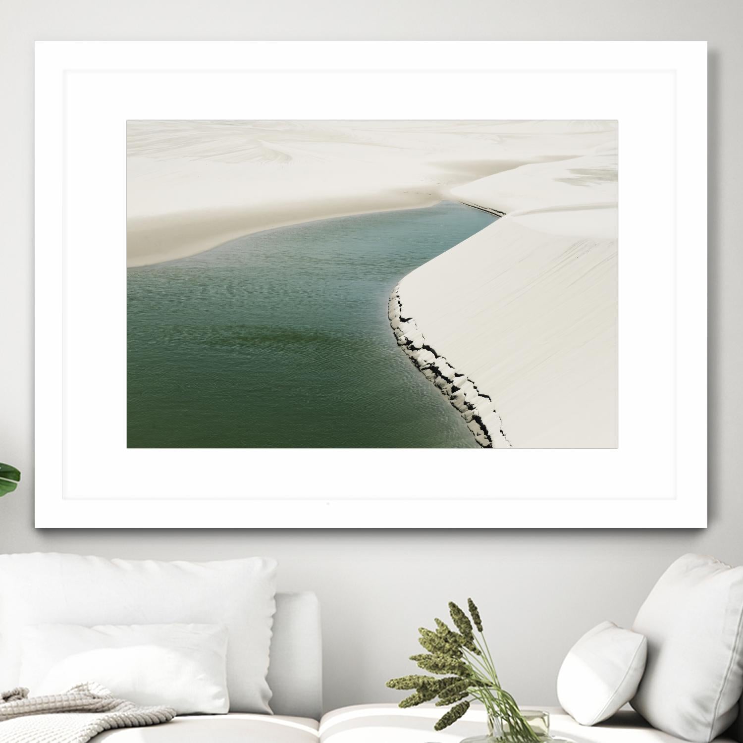 Pale Dunes by Daniel Stanford on GIANT ART - beige landscape sand