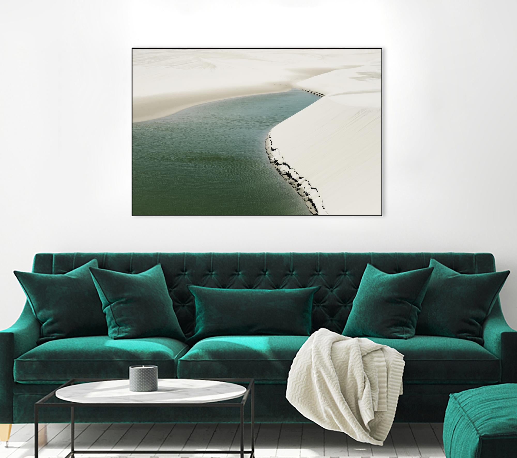 Pale Dunes by Daniel Stanford on GIANT ART - beige landscape