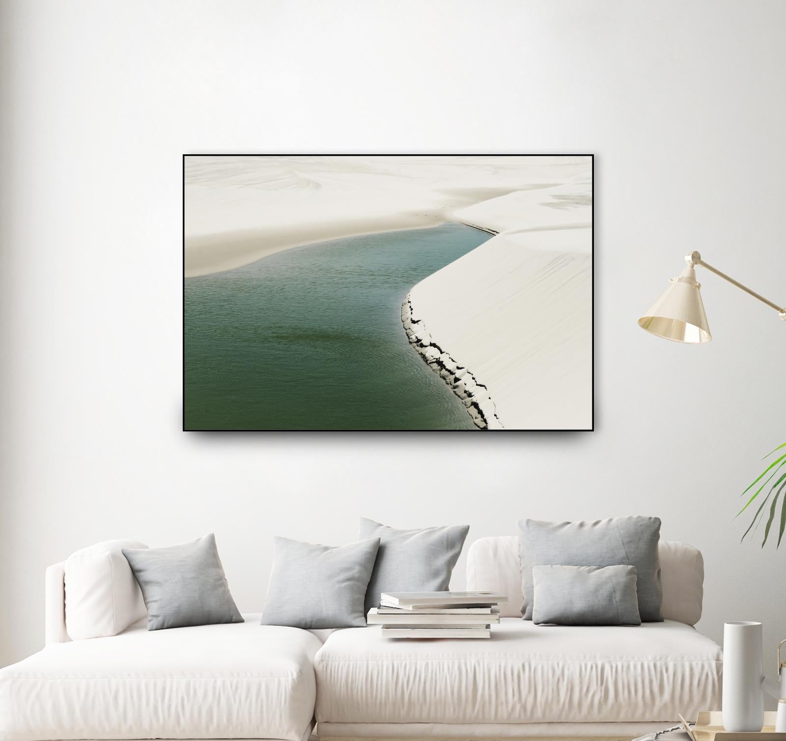 Pale Dunes by Daniel Stanford on GIANT ART - beige landscape