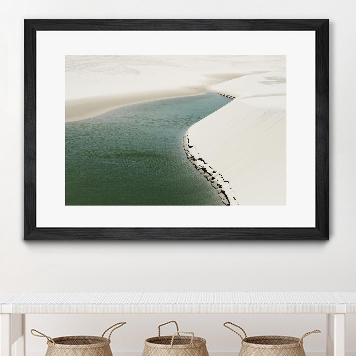 Pale Dunes by Daniel Stanford on GIANT ART - beige landscape sand