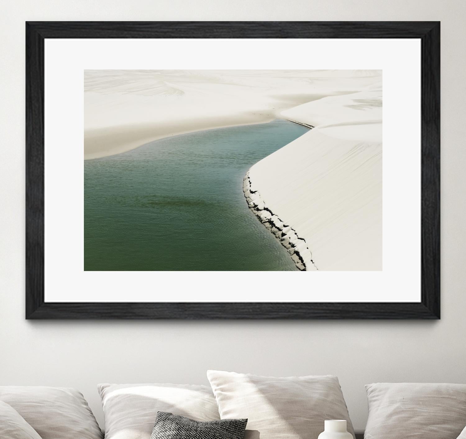 Pale Dunes by Daniel Stanford on GIANT ART - beige landscape sand