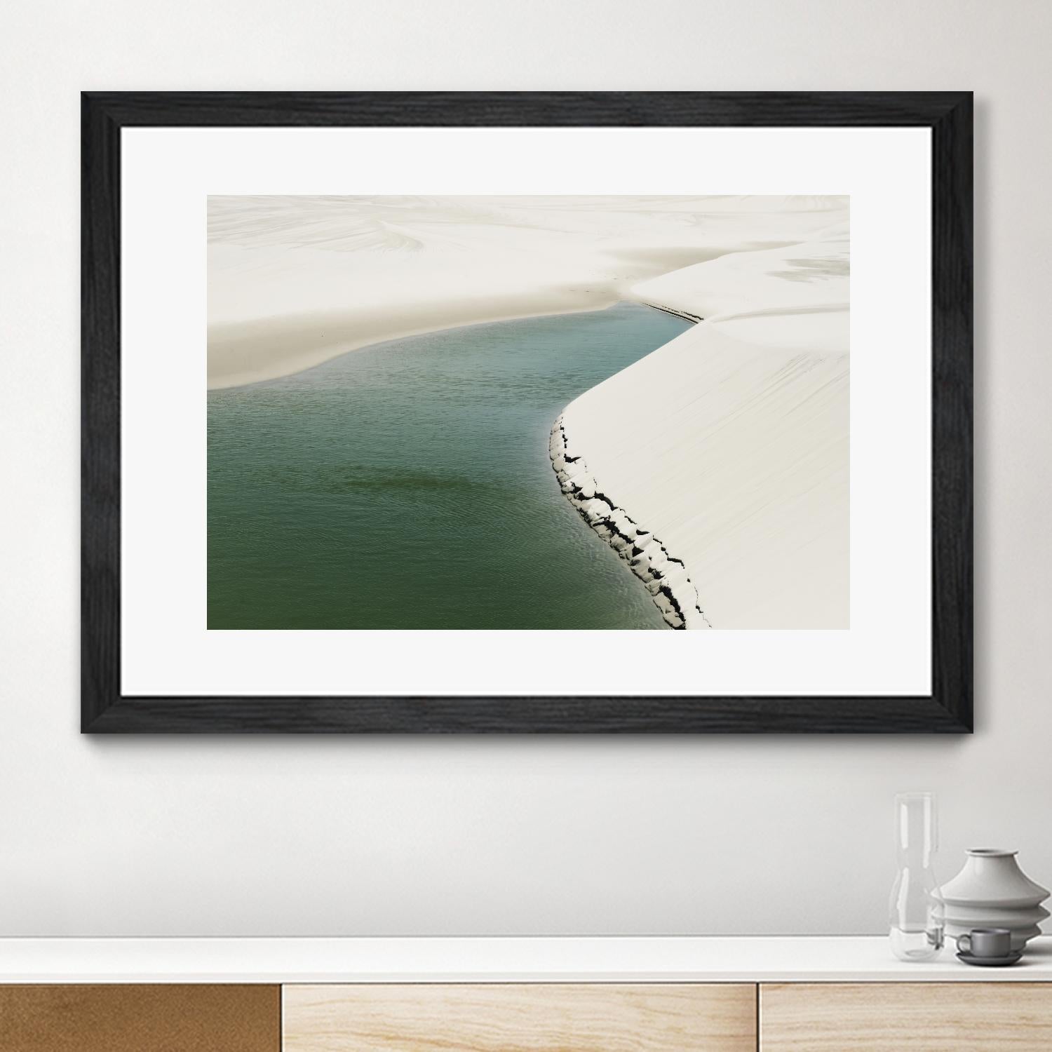 Pale Dunes by Daniel Stanford on GIANT ART - beige landscape sand