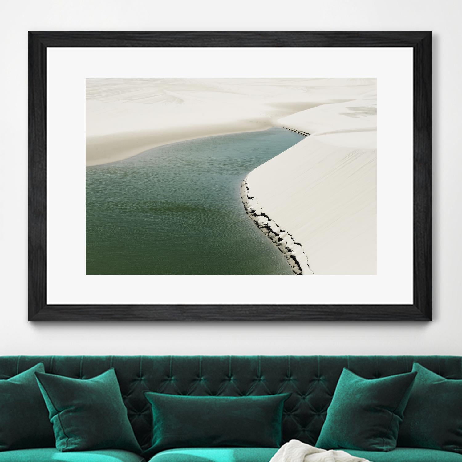 Pale Dunes by Daniel Stanford on GIANT ART - beige landscape sand