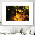 Butterfly by Daniel Stanford on GIANT ART - orange figurative artistes du québec