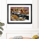 Boom Boom Rivière North shore by Louis Tremblay on GIANT ART - beige landscape artistes du québec