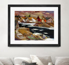 Boom Boom Rivière North shore by Louis Tremblay on GIANT ART - beige landscape artistes du québec