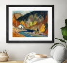Saveur d’automne by Louis Tremblay on GIANT ART - orange landscape mountain
