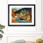 Saveur d’automne by Louis Tremblay on GIANT ART - orange landscape mountain