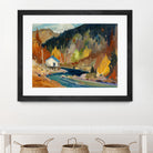 Saveur d’automne by Louis Tremblay on GIANT ART - orange landscape mountain