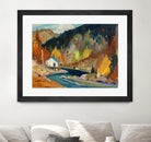 Saveur d’automne by Louis Tremblay on GIANT ART - orange landscape mountain