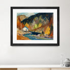 Saveur d’automne by Louis Tremblay on GIANT ART - orange landscape mountain