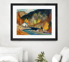 Saveur d’automne by Louis Tremblay on GIANT ART - orange landscape mountain