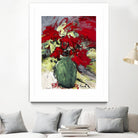 aquarius by Doris Savard on GIANT ART - red flowers peintres canadiens