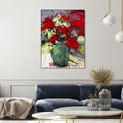 aquarius by Doris Savard on GIANT ART - green floral