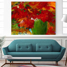 Amazona by Doris Savard on GIANT ART - red floral