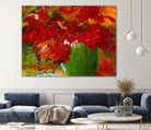 Amazona by Doris Savard on GIANT ART - red floral