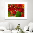 Amazona by Doris Savard on GIANT ART - red flowers contemporary