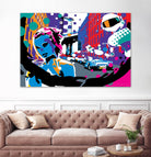 Brooklyn by Ray Lengelé on GIANT ART - red street art robot