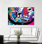 Brooklyn by Ray Lengelé on GIANT ART - red street art robot