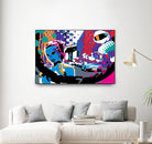 Brooklyn by Ray Lengelé on GIANT ART - red street art robot