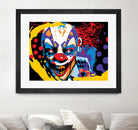 Clown by Ray Lengelé on GIANT ART - red street art horror
