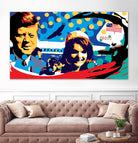 Dallas by Ray Lengelé on GIANT ART - yellow pop art - alternative