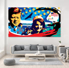 Dallas by Ray Lengelé on GIANT ART - yellow pop art - alternative