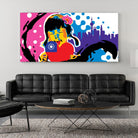 Heart by Ray Lengelé on GIANT ART - pink street art chinese