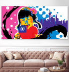 Heart by Ray Lengelé on GIANT ART - pink street art chinese