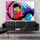 Heart by Ray Lengelé on GIANT ART - pink street art chinese