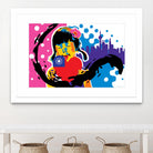 Heart by Ray Lengelé on GIANT ART - pink street art chinese