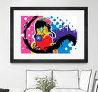 Heart by Ray Lengelé on GIANT ART - pink street art chinese