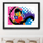 Heart by Ray Lengelé on GIANT ART - pink street art chinese