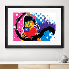 Heart by Ray Lengelé on GIANT ART - pink street art chinese