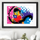 Heart by Ray Lengelé on GIANT ART - pink street art chinese