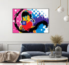 Heart by Ray Lengelé on GIANT ART - pink street art chinese