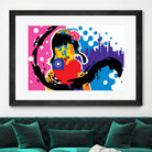 Heart by Ray Lengelé on GIANT ART - pink street art chinese