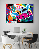 IceScream by Ray Lengelé on GIANT ART - pink art for kids bus