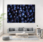 Blueberries I by Peter Morneau on GIANT ART - blue photo art