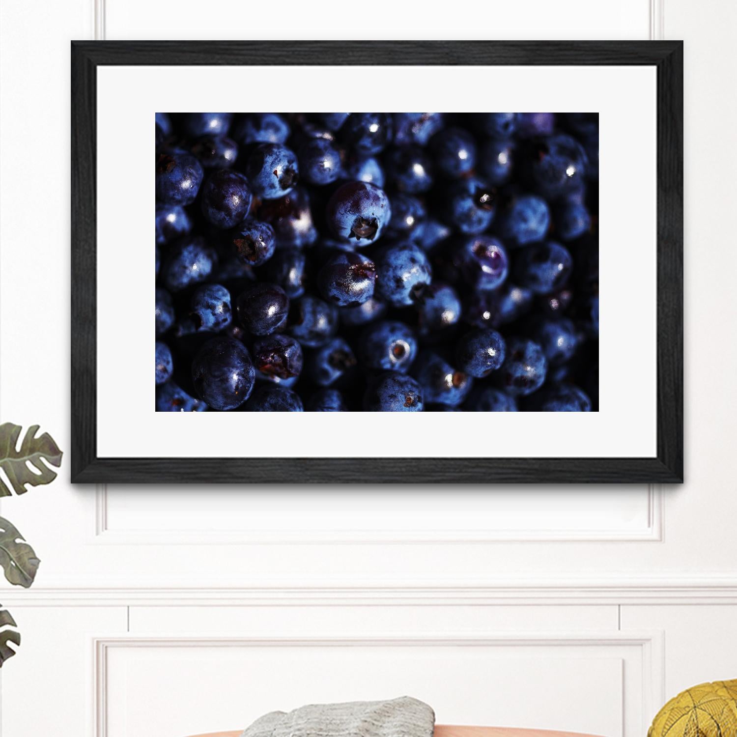Blueberries I by Peter Morneau on GIANT ART - blue photo art