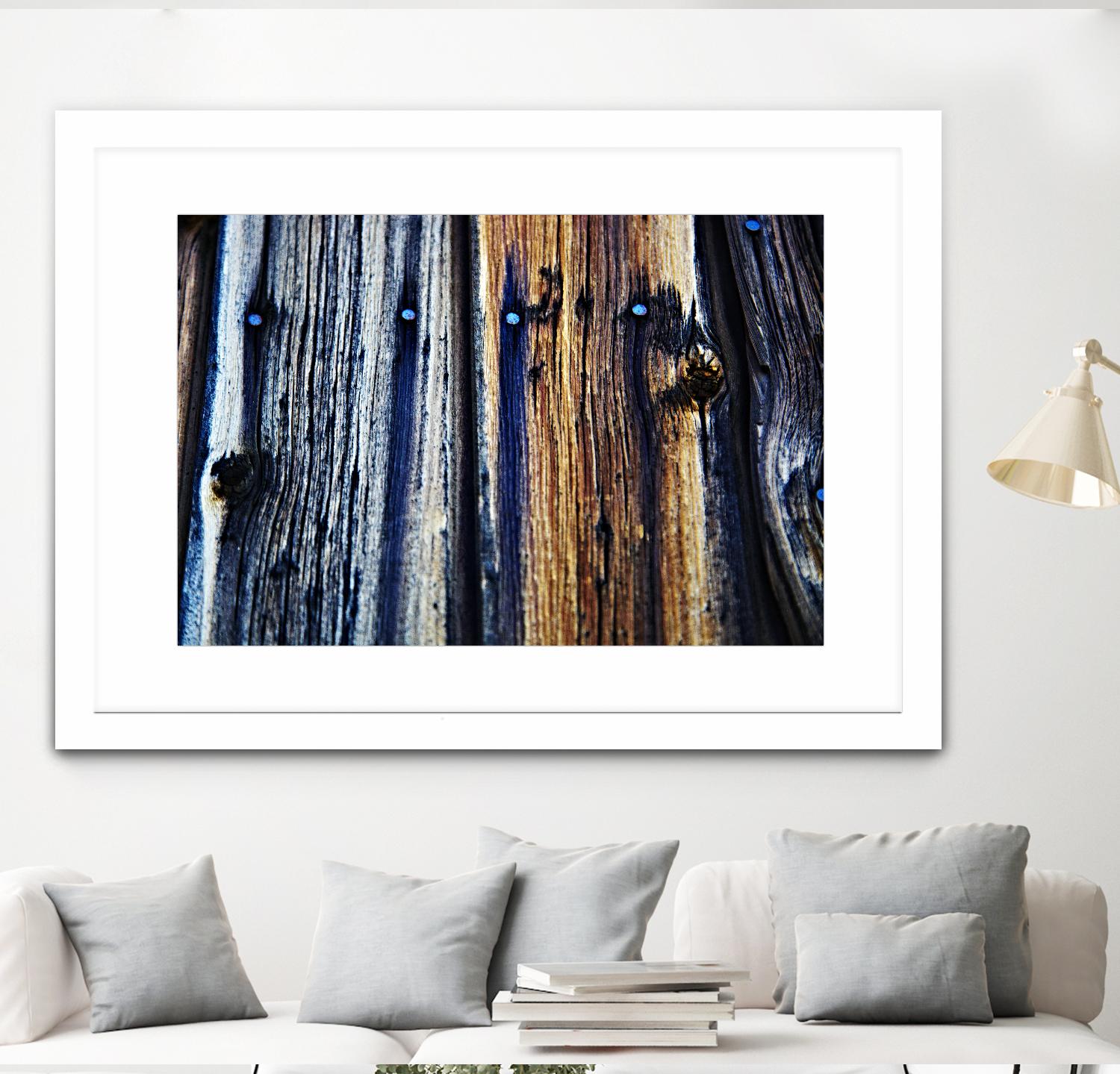 Barn II by Peter Morneau on GIANT ART - blue photography artistes du québec