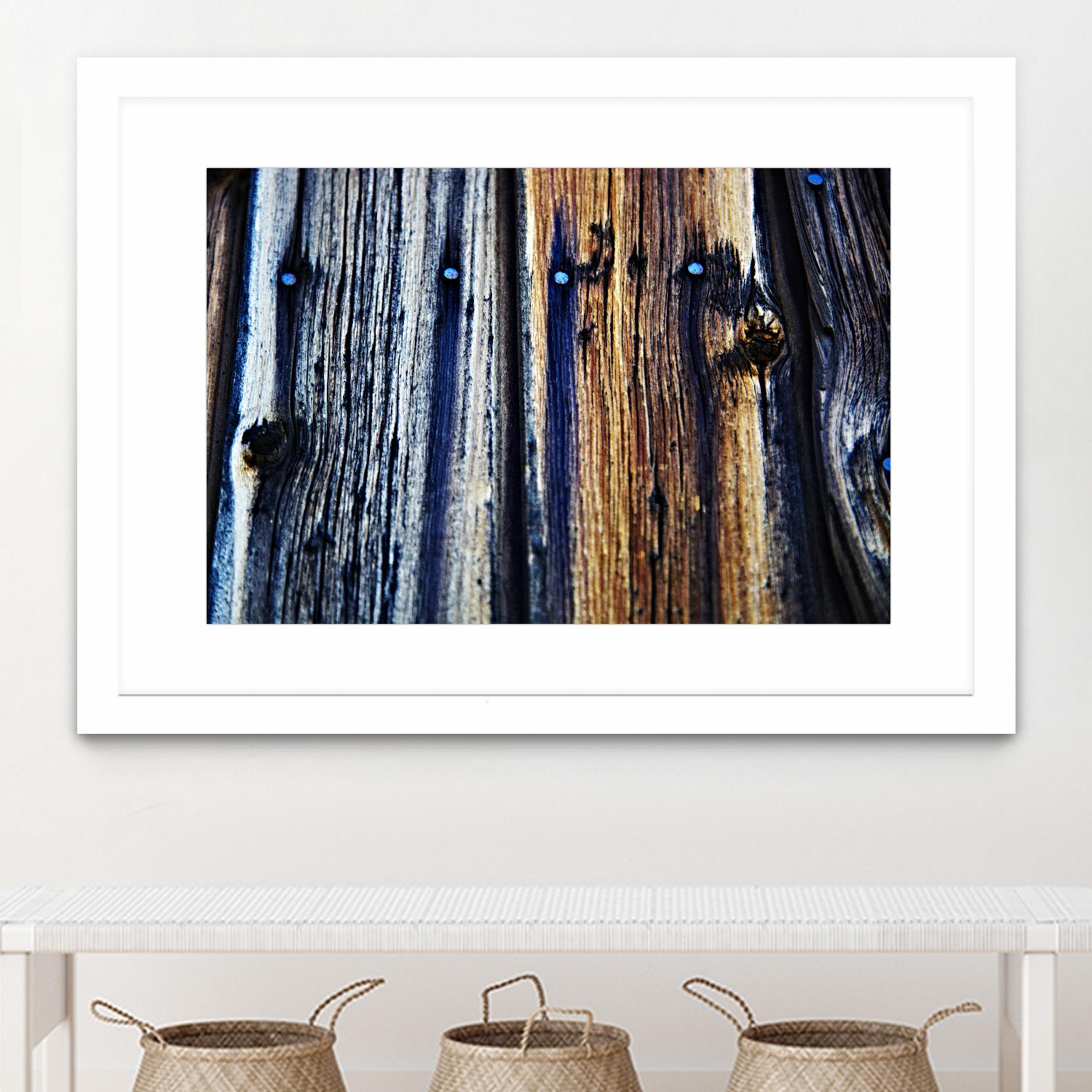 Barn II by Peter Morneau on GIANT ART - blue photography artistes du québec