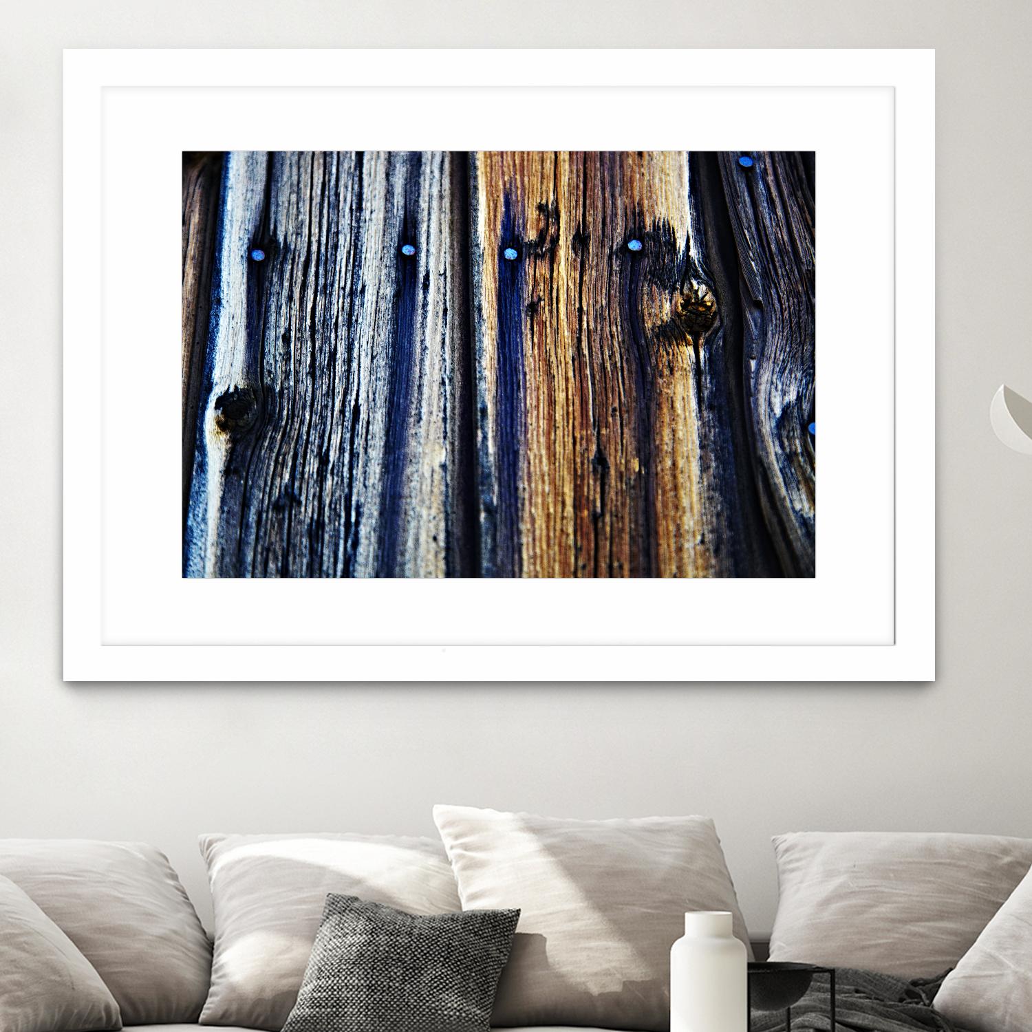 Barn II by Peter Morneau on GIANT ART - blue photography artistes du québec